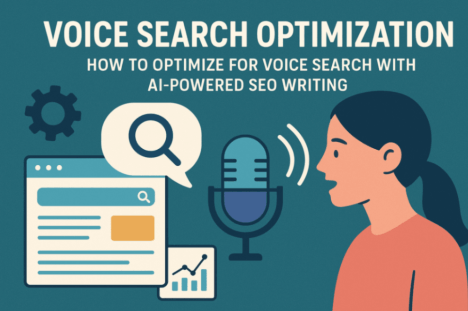 Voice Search Optimization: How to Optimize For Voice Search with AI-Powered SEO Writing